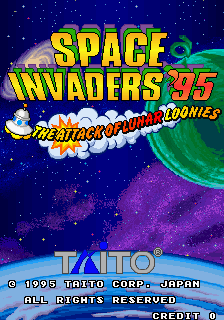 Screenshot Space Invaders '95: The Attack Of Lunar Loonies