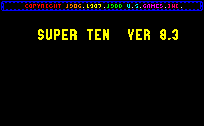 Screenshot Super Ten V8.3