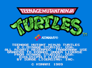 Screenshot Teenage Mutant Ninja Turtles