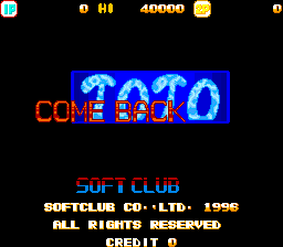 Screenshot Come Back Toto