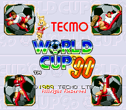 Screenshot Tecmo World Cup '90