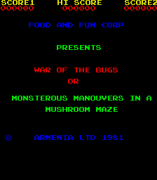 Screenshot War of the Bugs or Monsterous Manouvers in a Mushr