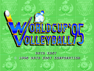 Screenshot World Cup Volley '95