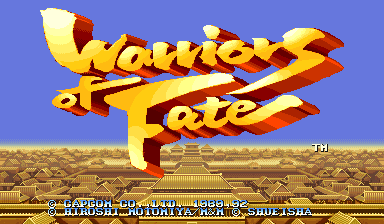 Screenshot Warriors of Fate