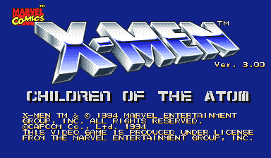 Screenshot X-Men: Children of the Atom