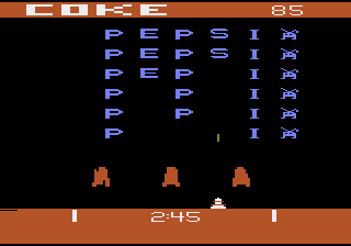 Screenshot Pepsi Invaders