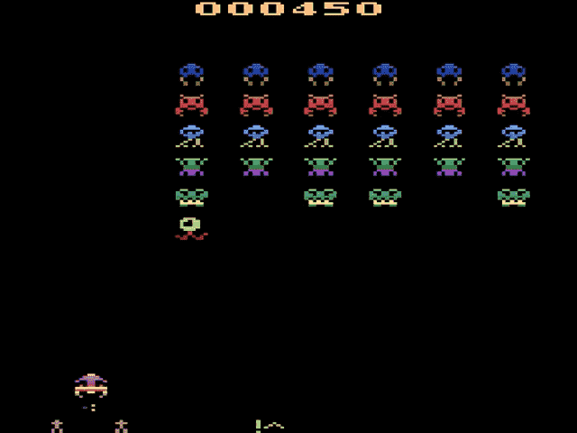 Screenshot Rainbow Invaders