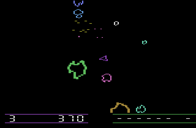 Screenshot Space Rocks
