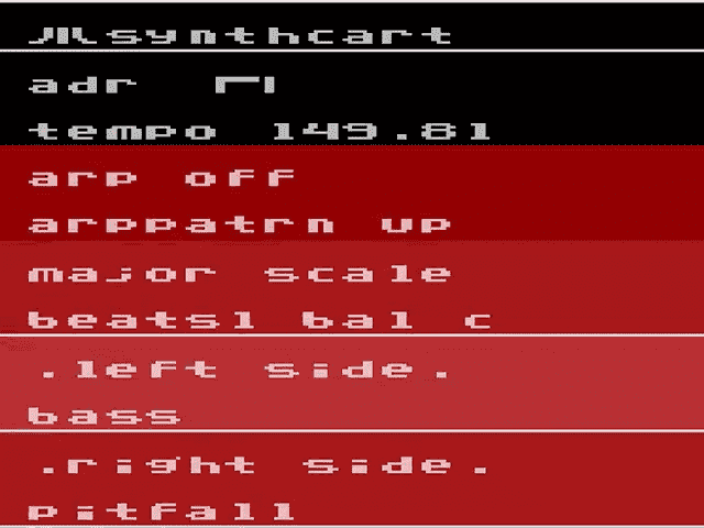 Screenshot Synthcart