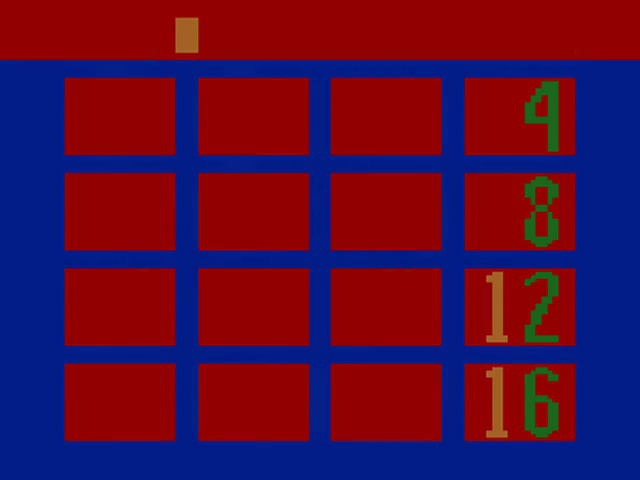 Screenshot A Game of Concentration