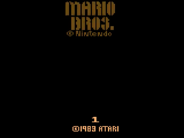 Screenshot Mario Bros.