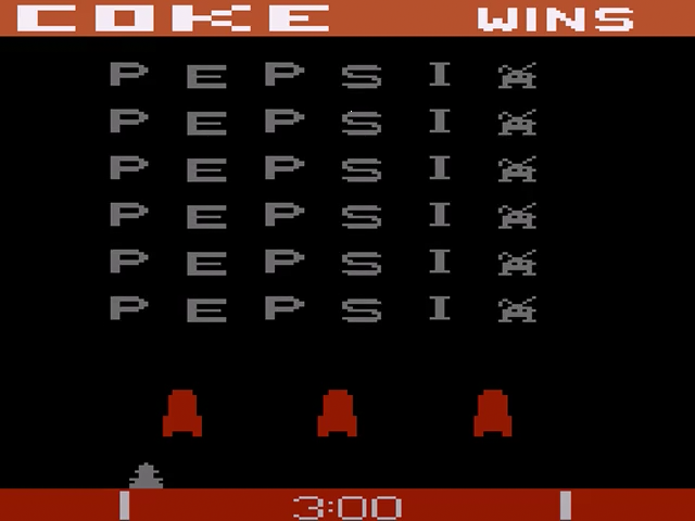 Screenshot Pepsi Invaders