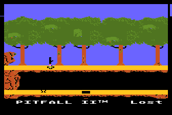 Screenshot Pitfall II : Lost Caverns