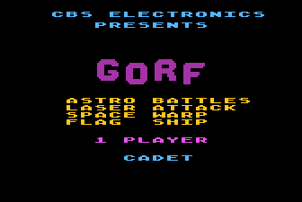 Screenshot Gorf