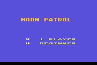 Screenshot Moon Patrol