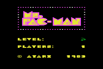 Screenshot Ms. Pac-Man