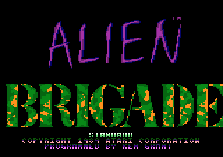 Screenshot Alien Brigade