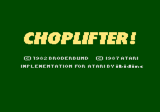 Screenshot Choplifter!