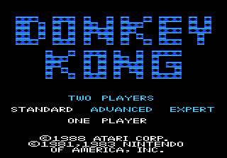 Screenshot Donkey Kong