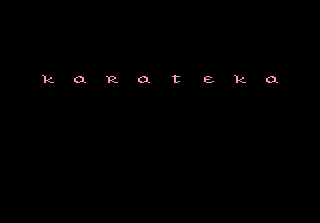 Screenshot Karateka