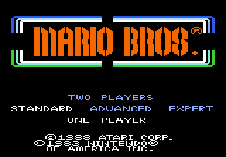 Screenshot Mario Bros.