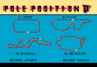 Screenshot Pole Position II