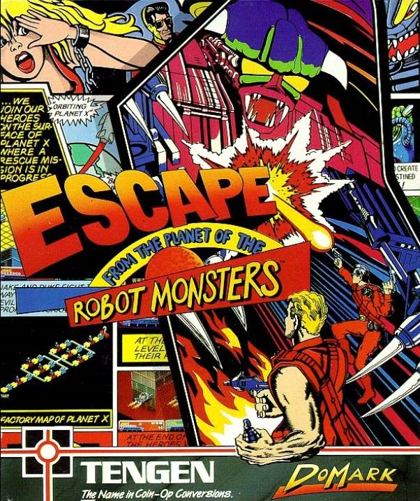 Escape From The Planet Of The Robot Monsters