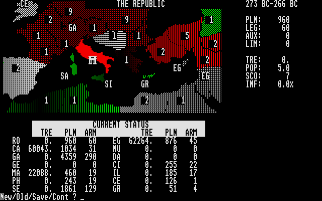 Screenshot Annals of Rome
