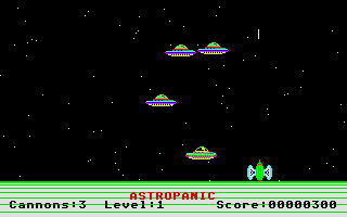 Screenshot AstroPanic!