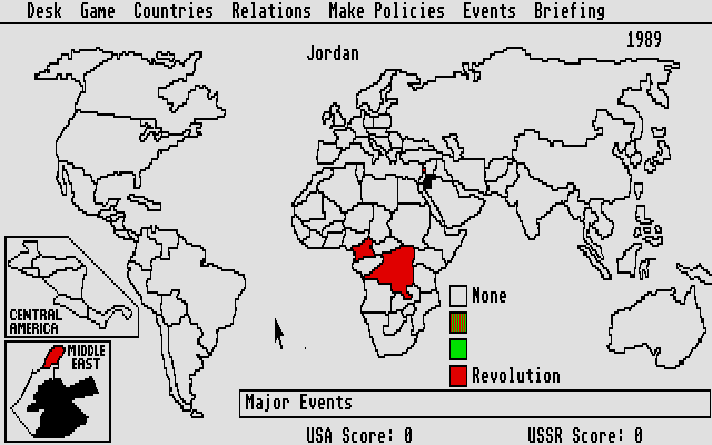 Screenshot Balance Of Power : The 1990 Edition