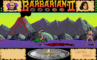 Screenshot Barbarian II : The Dungeon Of Drax