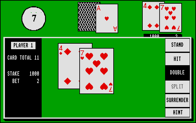Screenshot BlackJack Plus 3