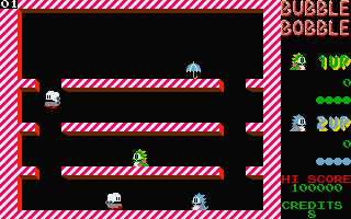 Screenshot Bubble Bobble