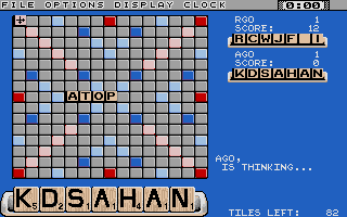 Screenshot Computer Scrabble De Luxe