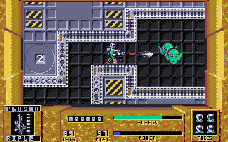 Screenshot Dan Dare III : The Escape