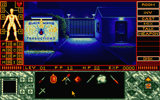 Screenshot Elvira II : The Jaws Of Cerberus