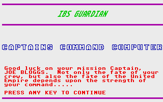 Screenshot IBS Guardian