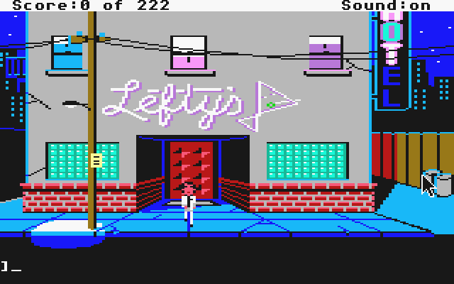 Screenshot Leisure Suit Larry In The Land Of The Lounge Lizards