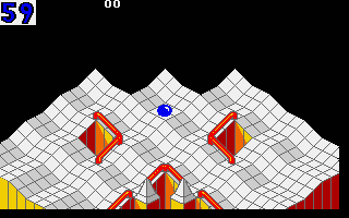 Screenshot Marble Madness