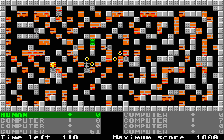 Screenshot Mazewar ST