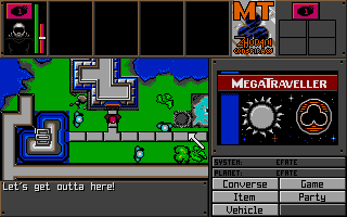 Screenshot MegaTraveller 1 : The Zhodani Conspiracy