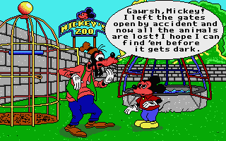 Screenshot Mickey's Runaway Zoo