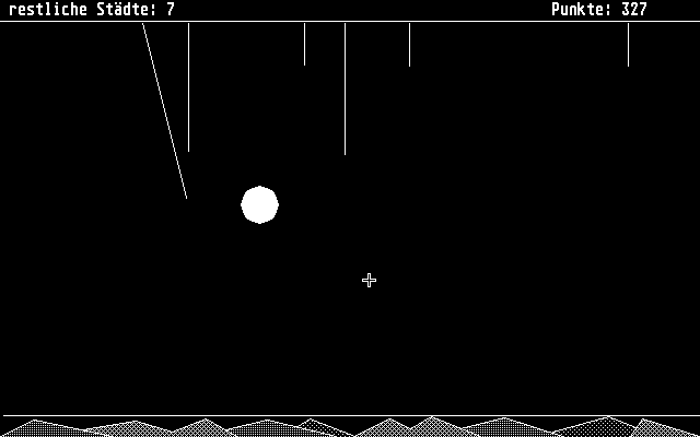 Screenshot Missile Command