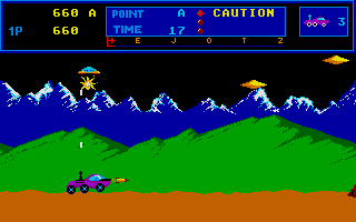 Screenshot Moon Patrol