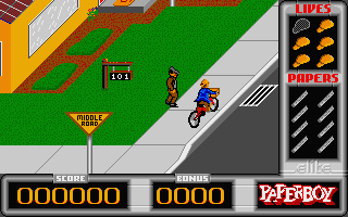 Screenshot Paperboy