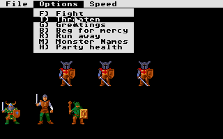 Screenshot Phantasie III : The Wrath of Nikademus