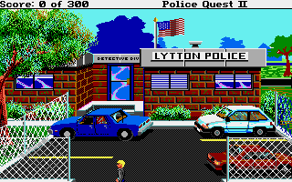 Screenshot Police Quest II : The Vengeance