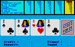 Screenshot Realistic Video Poker