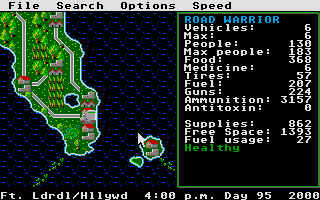 Screenshot Roadwar 2000