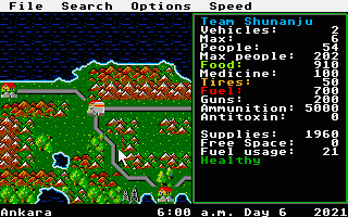 Screenshot Roadwar Europa